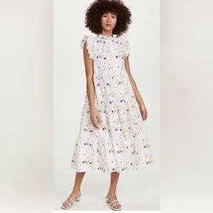 🌼 En Saison Floral MIDI Dress - XS